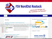 fsvnordostrostock.net Webseite Vorschau