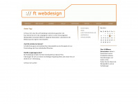 ft-webdesign.de Webseite Vorschau