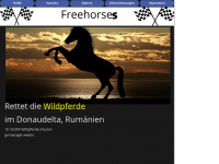 freehorses.de Webseite Vorschau