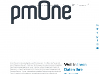 pmone.com Webseite Vorschau