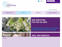 lukasstiftung-altenburg.de Webseite Vorschau