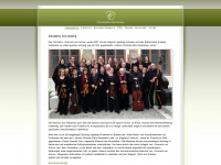 concertoconanima.de Webseite Vorschau