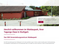 waldaupark.de Webseite Vorschau