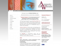 amnestyforwomen.de Webseite Vorschau