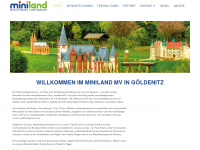 miniland-mv.de Webseite Vorschau