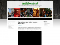 woldbrouder.de Webseite Vorschau