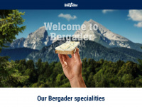 bergader.com Webseite Vorschau