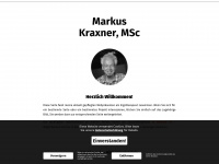 markus-kraxner.net Webseite Vorschau
