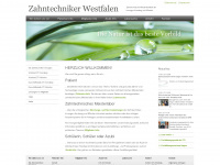 zahntechniker-westfalen.de Webseite Vorschau