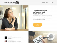 unipodium.de Webseite Vorschau