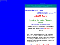 geldsack.info Webseite Vorschau