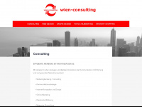 wien-consulting.at Webseite Vorschau