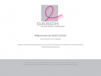 gasch-baender.de Webseite Vorschau