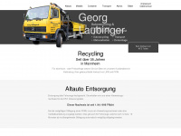 g-laubinger.de Webseite Vorschau