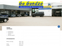 go-gondzo.de Webseite Vorschau