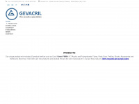 gevacril.com Webseite Vorschau