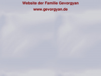 gevorgyan.de Webseite Vorschau