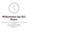 go-rhein.de Webseite Vorschau