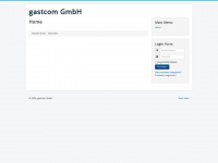 gastcom.de Webseite Vorschau