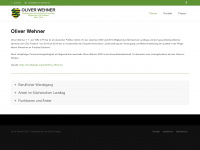 oliver-wehner.de Webseite Vorschau