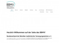 bbmv.de Webseite Vorschau