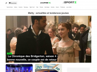 melty.fr Webseite Vorschau