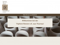 renner-keramik.de Webseite Vorschau