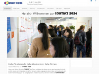 contact-messe.de Webseite Vorschau