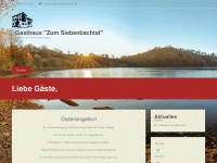 gasthaus-daniel.de Webseite Vorschau