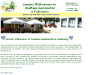 gasthaus-gambachtal.de Webseite Vorschau
