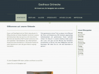 gasthaus-groenecke.de Webseite Vorschau