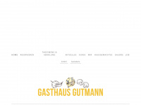 gasthaus-gutmann.com Webseite Vorschau