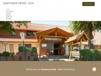 gasthaus-heide-eck.de Webseite Vorschau