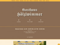 gasthaus-hoelzlwimmer.de Webseite Vorschau