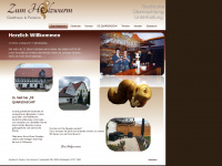gasthaus-holzwurm.de Webseite Vorschau
