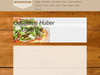 gasthaus-huber.com Webseite Vorschau