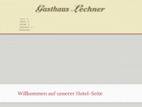 gasthaus-lechner.de Webseite Vorschau