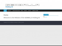 gemballa-holding.de Webseite Vorschau