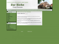gasthaus-zur-eiche.com Webseite Vorschau