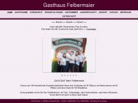 gasthausfelbermaier.de Webseite Vorschau