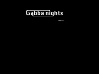 gabba-nights.de Webseite Vorschau