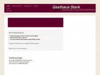 gasthausstark.de Webseite Vorschau