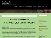 gasthauszurbergstrasse.de Webseite Vorschau