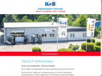 gabelstapler-kb.de Webseite Vorschau