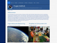 projekt-ikarus.ch Webseite Vorschau