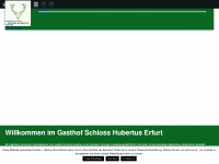 gasthof-schloss-hubertus.de Webseite Vorschau