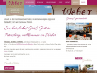 gasthof-weber.com Webseite Vorschau