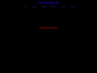 go4ludwig.de Webseite Vorschau
