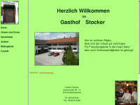 gasthofstocker.de Webseite Vorschau
