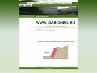 gabionen.eu Webseite Vorschau